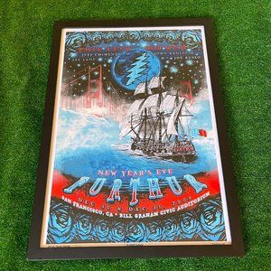 Furthur New Year's Eve San Francisco 2009 Framed Poster 138/750 by Taylor Swope